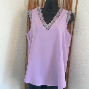 Lavender Medium Fancy Tank Top